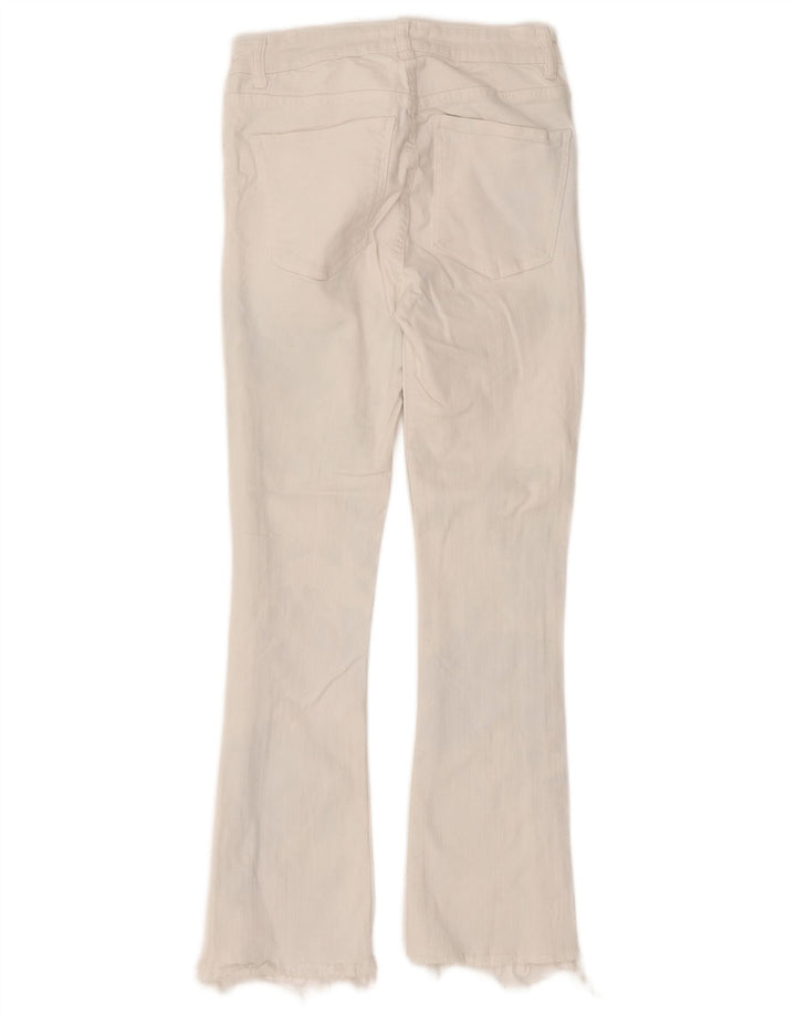 Женские джинсы Bootcut Zara EU 34 2XS W24 L26, белый хлопок