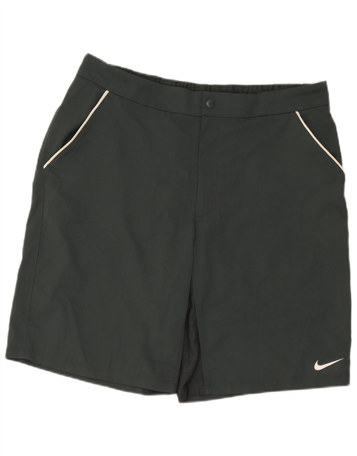 Мужские спортивные шорты Nike Dri Fit, большие серые, полиэстер