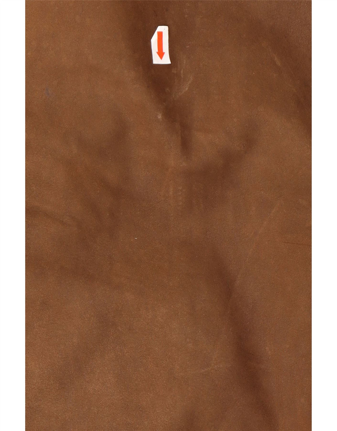 MAREN Mens Leather Jacket UK 36 Small Brown Suede