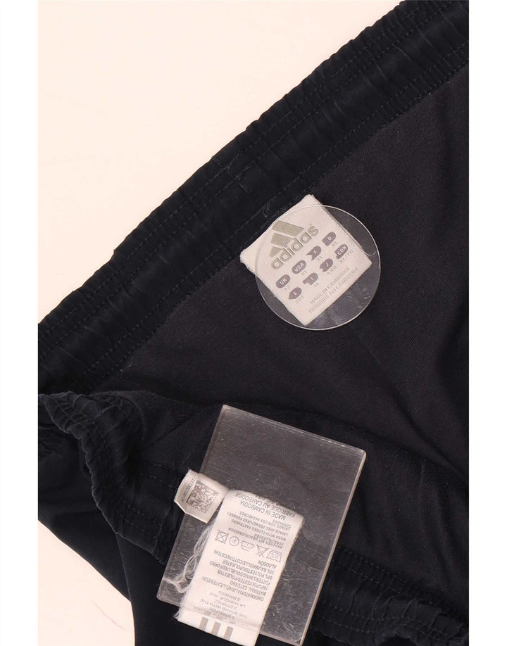 Мужские брюки-ветровки Adidas 2XL темно-синие из полиэстера