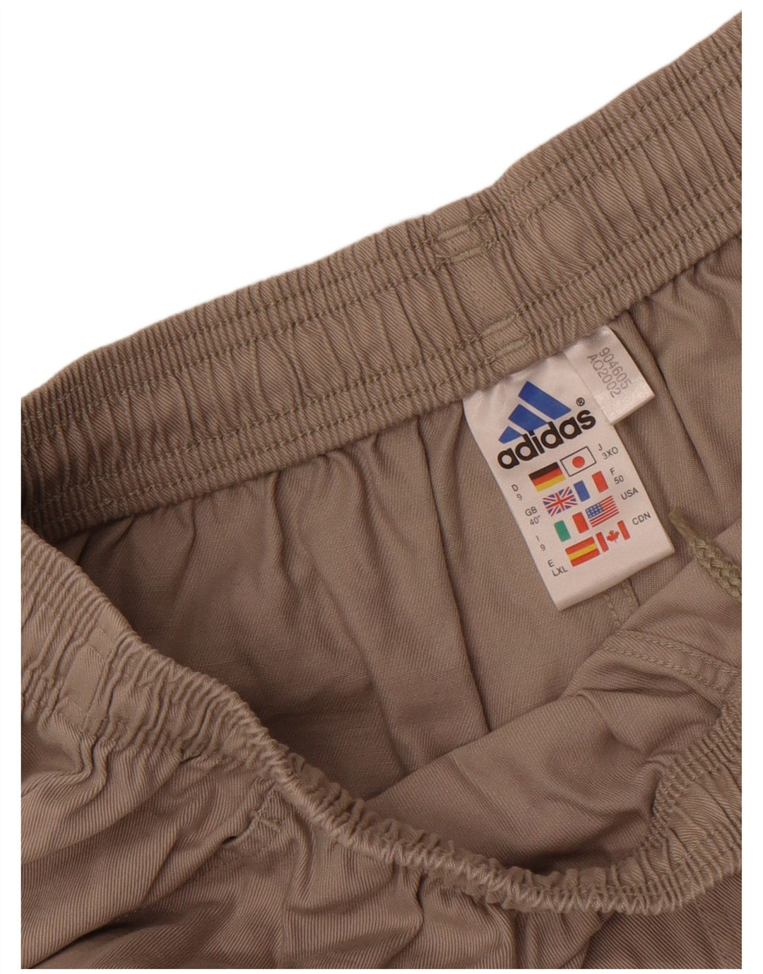 Мужские спортивные шорты Adidas XL серые, хлопок