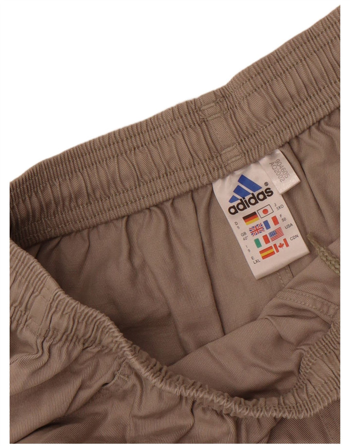 Мужские спортивные шорты Adidas XL серые, хлопок