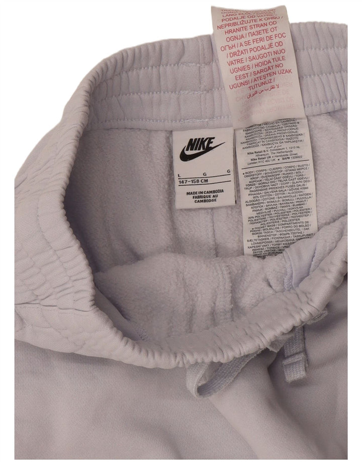 Спортивный костюм NIKE для мальчиков, брюки для бега, 12–13 лет, большой размер, синий хлопок