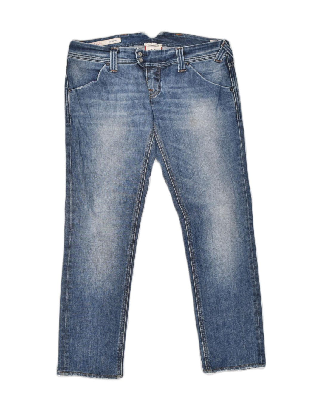 CYCLE Womens Skinny Jeans W32 L30 Blue Cotton | Vintage | Thrift | Second-Hand | Used Clothing | Messina Hembry 