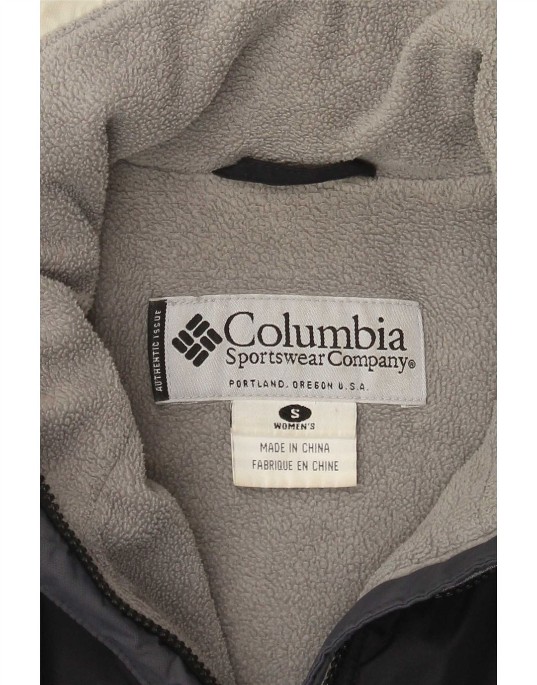Женская лыжная куртка Columbia UK 10, маленькая, темно-синяя, с цветными блоками