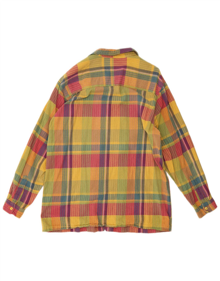 Женская рубашка Arizona UK 18 XL, хлопок в разноцветную клетку
