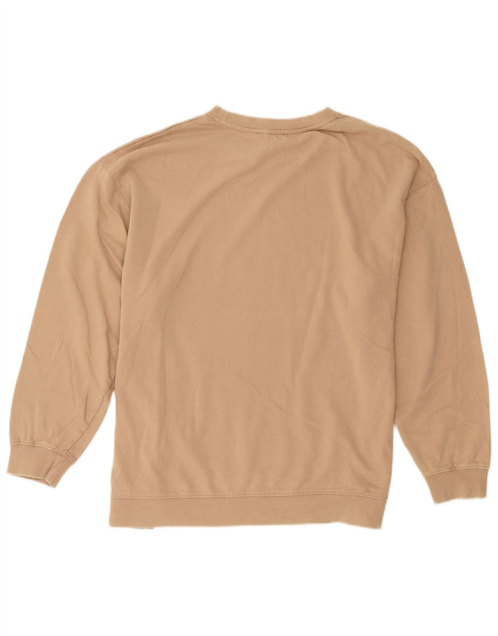 Женский джемпер оверсайз Zara UK 14, большой бежевый