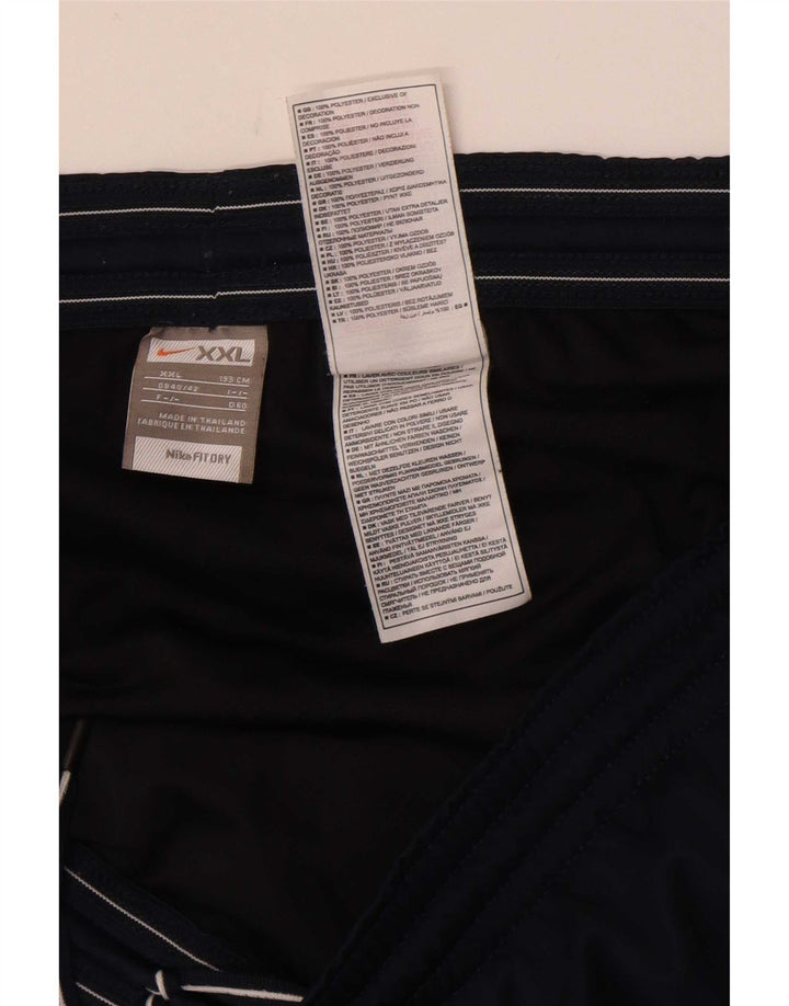 Мужские спортивные шорты Nike UK 40/42 2XL, темно-синий полиэстер
