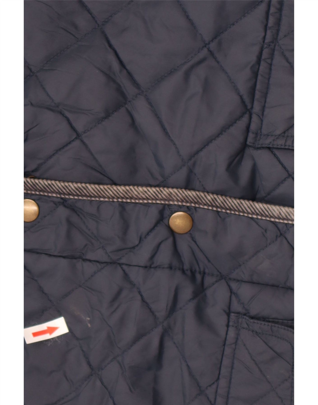 Женская стеганая куртка Jack Wills с капюшоном UK 8, маленькая, темно-синяя, нейлон