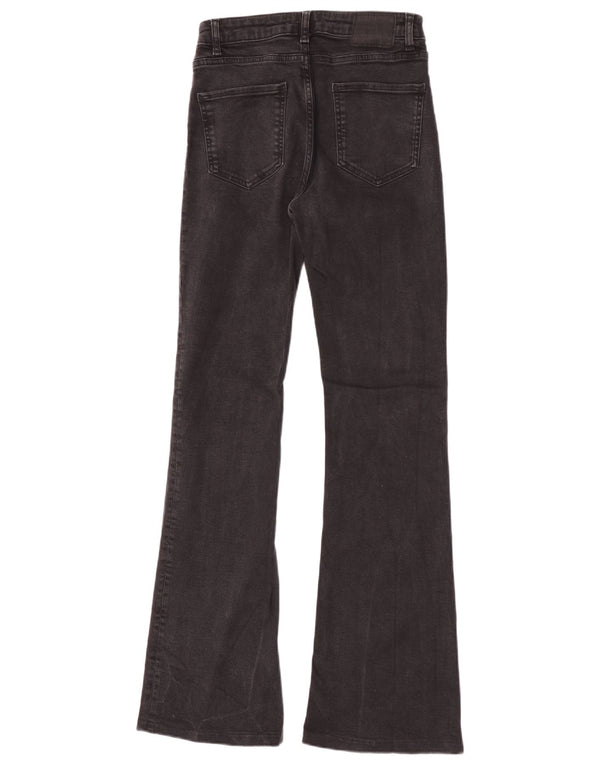 Женские расклешенные джинсы Zara EU 38 Small W28 L32, черные
