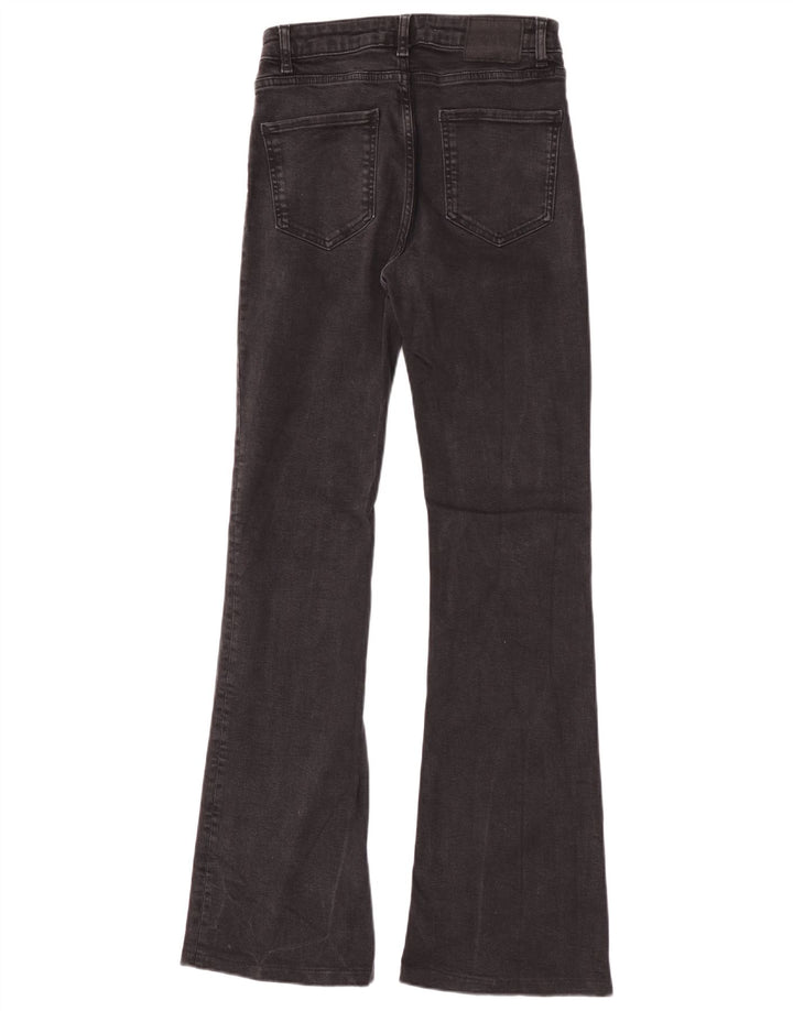 Женские расклешенные джинсы Zara EU 38 Small W28 L32, черные