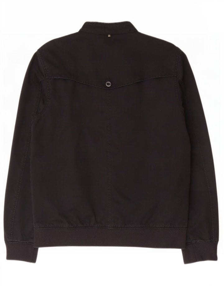 Мужской бомбер Pretty Green UK 40, большой черный хлопок