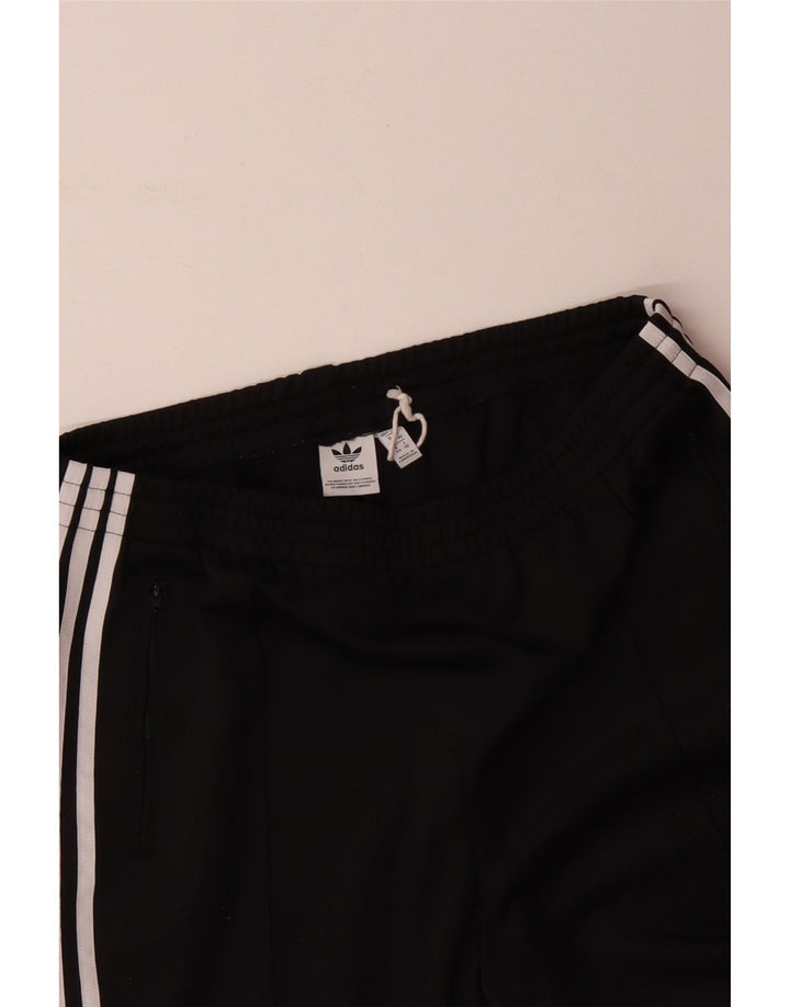 Женские спортивные брюки ADIDAS UK 12, средний черный, полиэстер