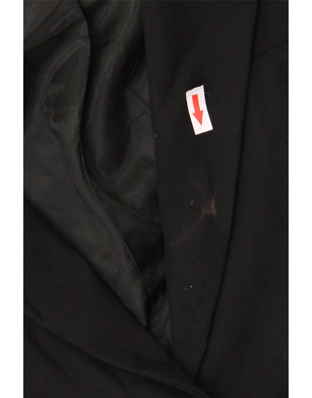 Женский пиджак Zara на 1 пуговице UK 14, средний черный полиэстер