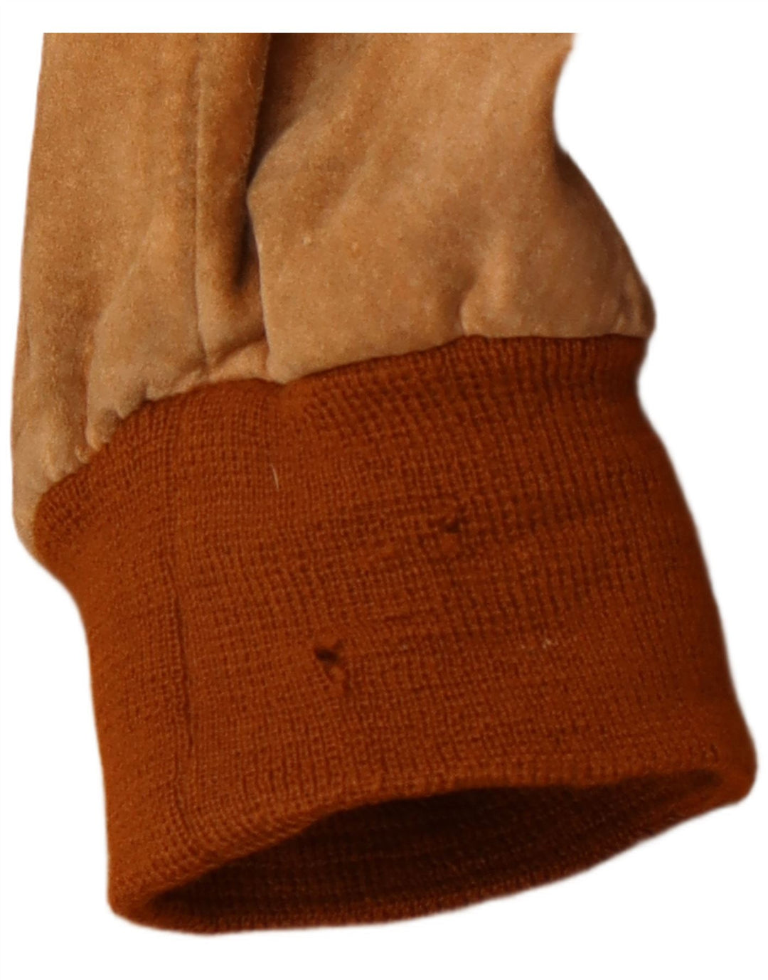 Мужской замшевый бомбер VINTAGE UK 42 XL коричневый кожаный