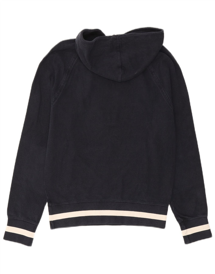 Мужской джемпер с капюшоном Fred Perry, маленький темно-синий, хлопок