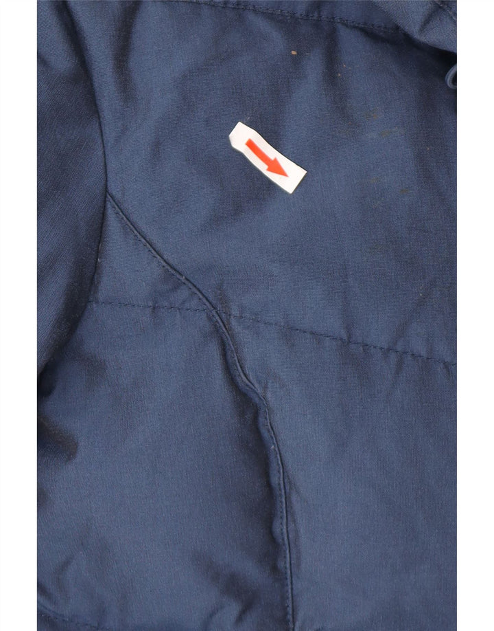 Женская стеганая куртка Woolrich UK 16, большой размер, темно-синий, хлопок
