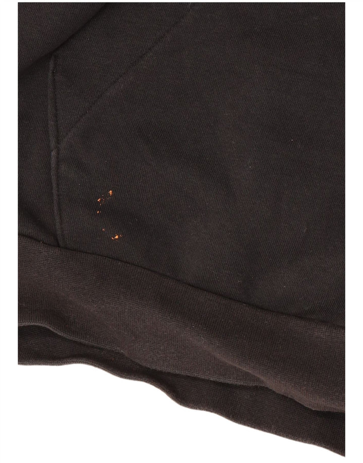 Мужской джемпер с капюшоном ADIDAS UK 52/54 2XL, черный полиэстер