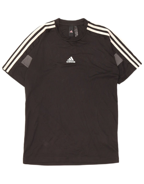 Мужская футболка Adidas Top XS черная из полиэстера