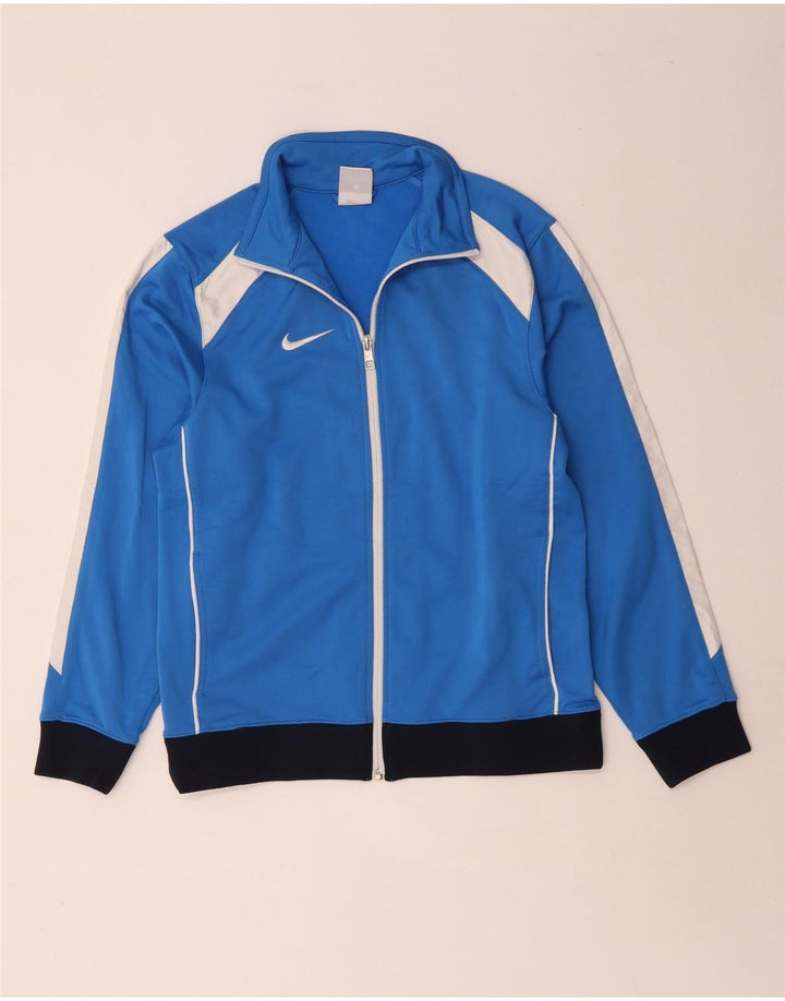 Спортивный костюм Nike для мальчиков, 12–13 лет, большой синий полиэстер с цветными блоками