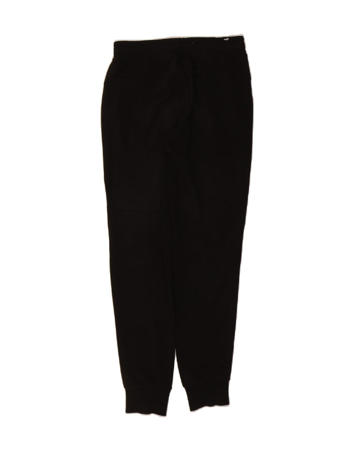 PUMA Womens Tracksuit Trousers Joggers UK 12 Medium  Black Vintage Puma and Second-Hand Puma from Messina Hembry 