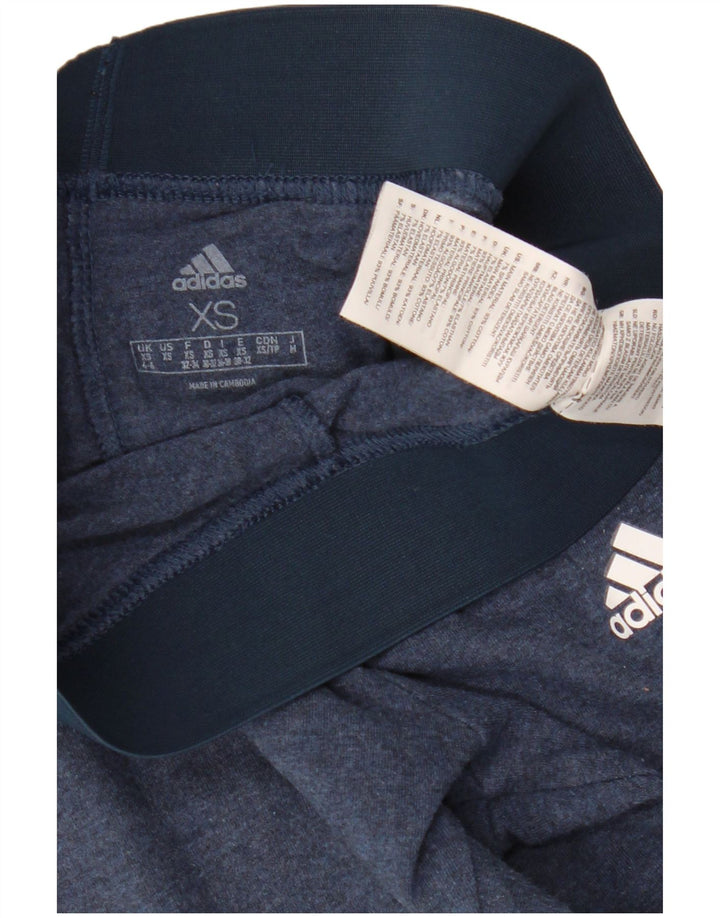 Женские леггинсы ADIDAS UK 4/6 XS, темно-синий, хлопок
