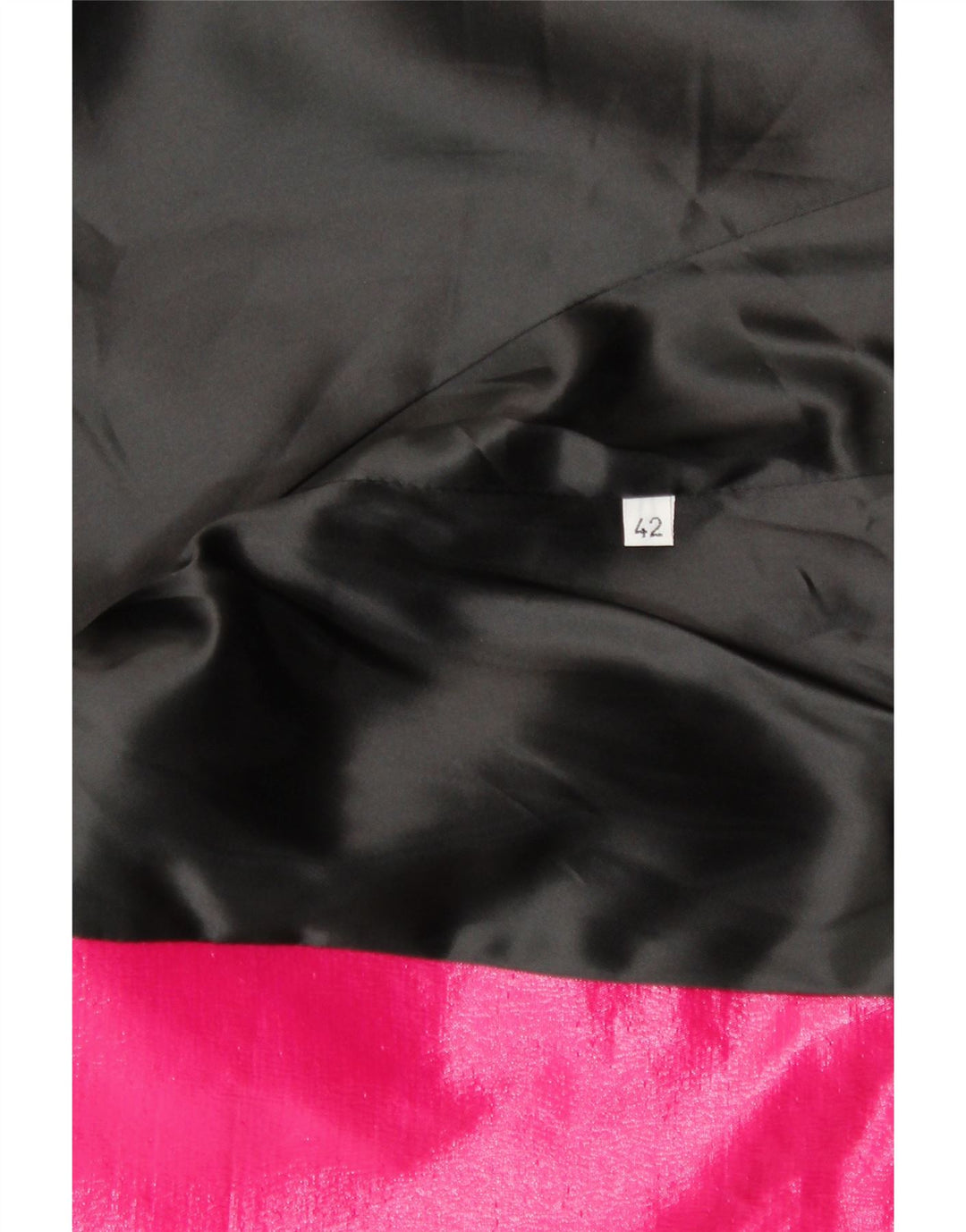 Винтажный женский пиджак на 1 пуговице IT 42 Средний розовый