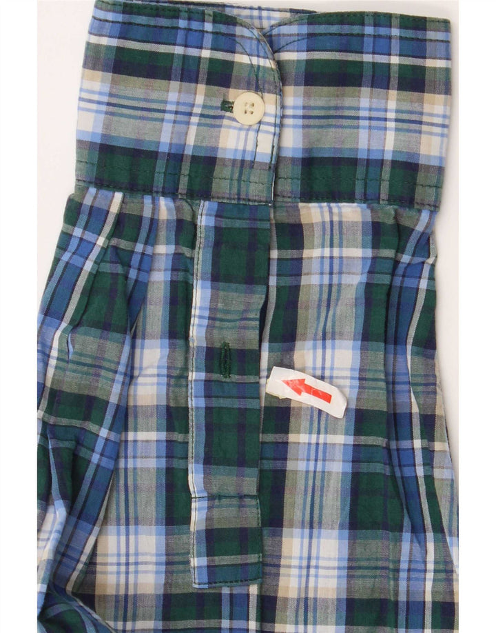 Мужская рубашка Chaps Easy Care 2XL, синяя клетка, хлопок