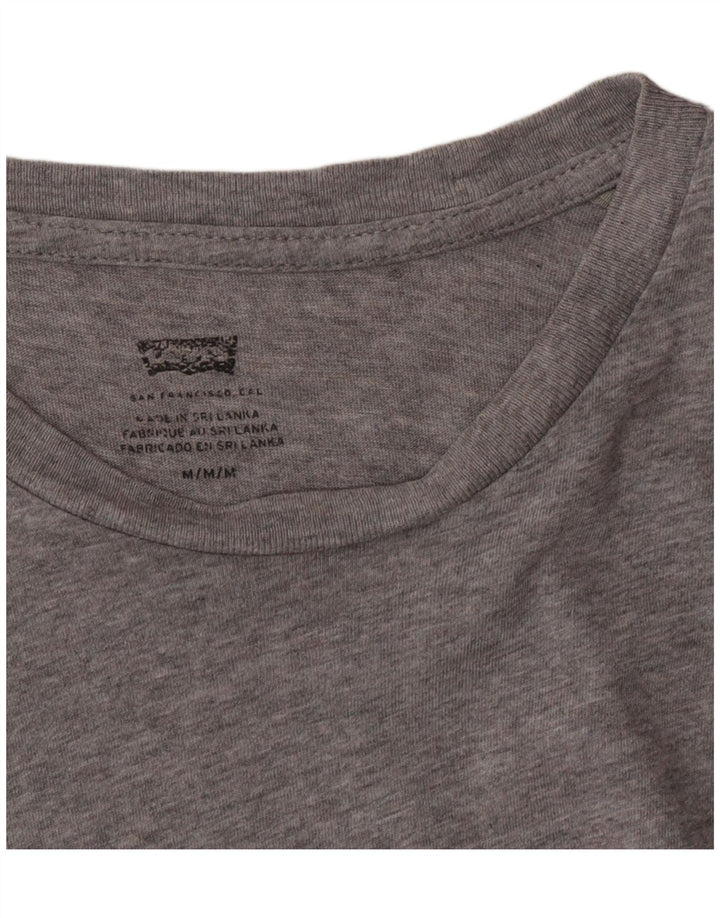 Мужская футболка с рисунком Levi's, средний серый цвет