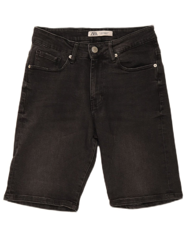 Мужские джинсовые шорты ZARA EU 38 Small W30 Серые