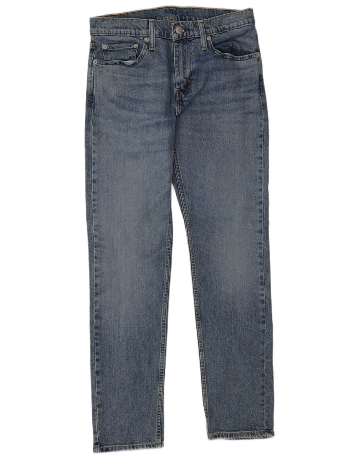 Мужские зауженные джинсы Levi's 502 W29 L32 синие, хлопок