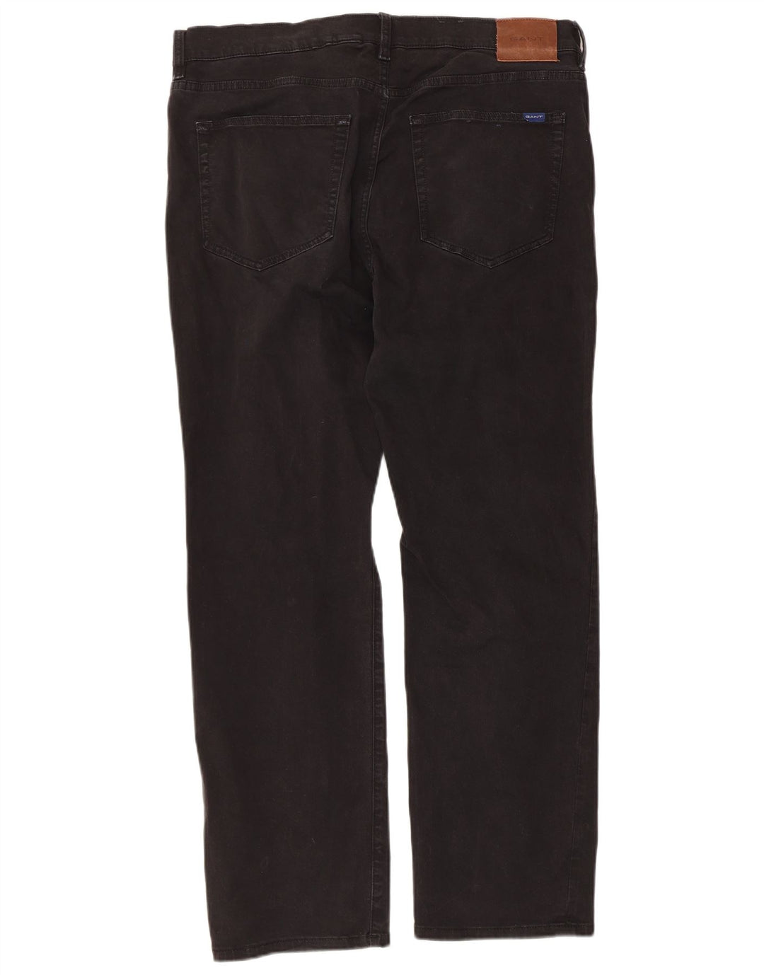 Мужские прямые джинсы Gant W38 L30, черный хлопок