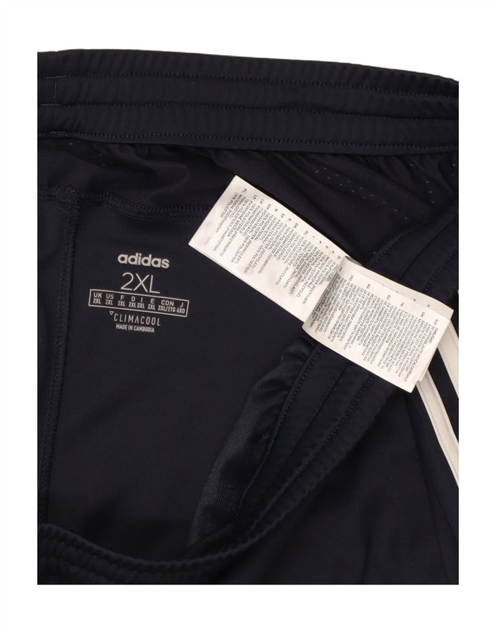 Мужские спортивные шорты Adidas Climacool 2XL темно-синие из полиэстера