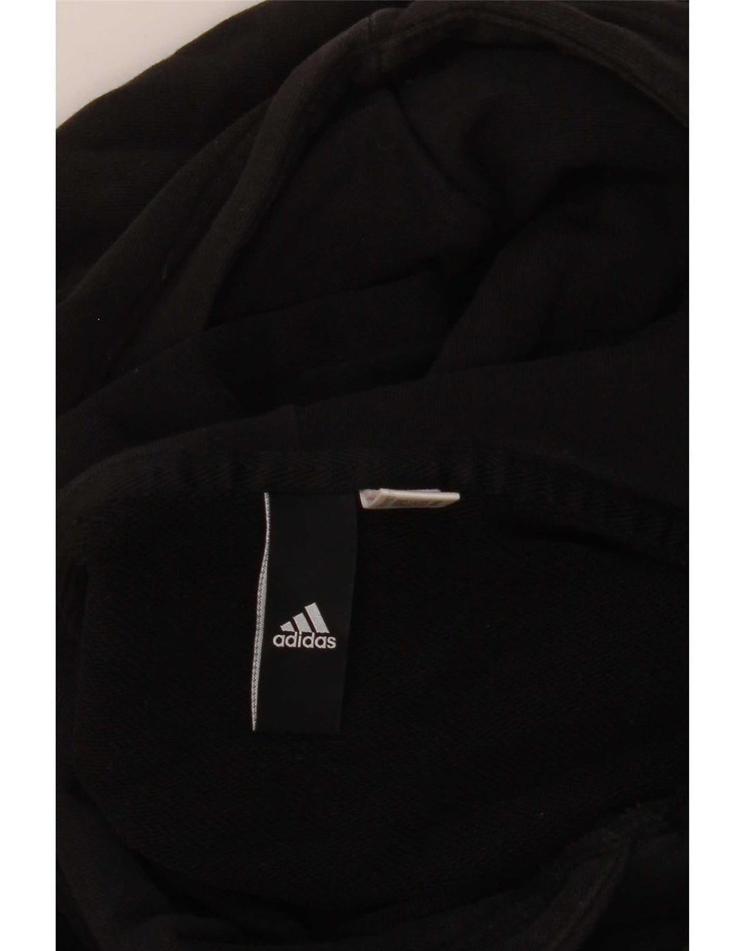 Мужской джемпер с капюшоном Adidas с рисунком, средний черный
