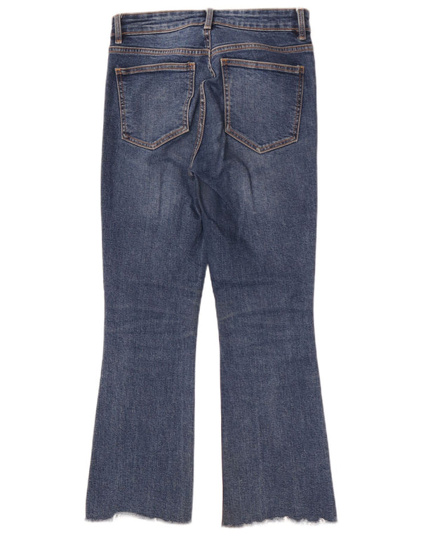 Женские джинсы Bootcut Zara EU 38, маленькие W28 L26, синие, хлопок