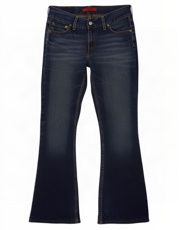Женские джинсы Bootcut Levi's W30 L34 Темно-синие, хлопок