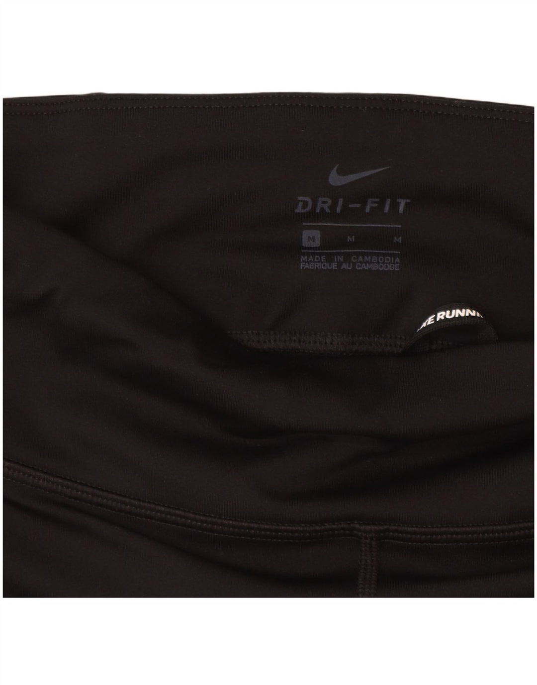 Женские леггинсы-капри Nike Dri Fit UK 12, средние, черные