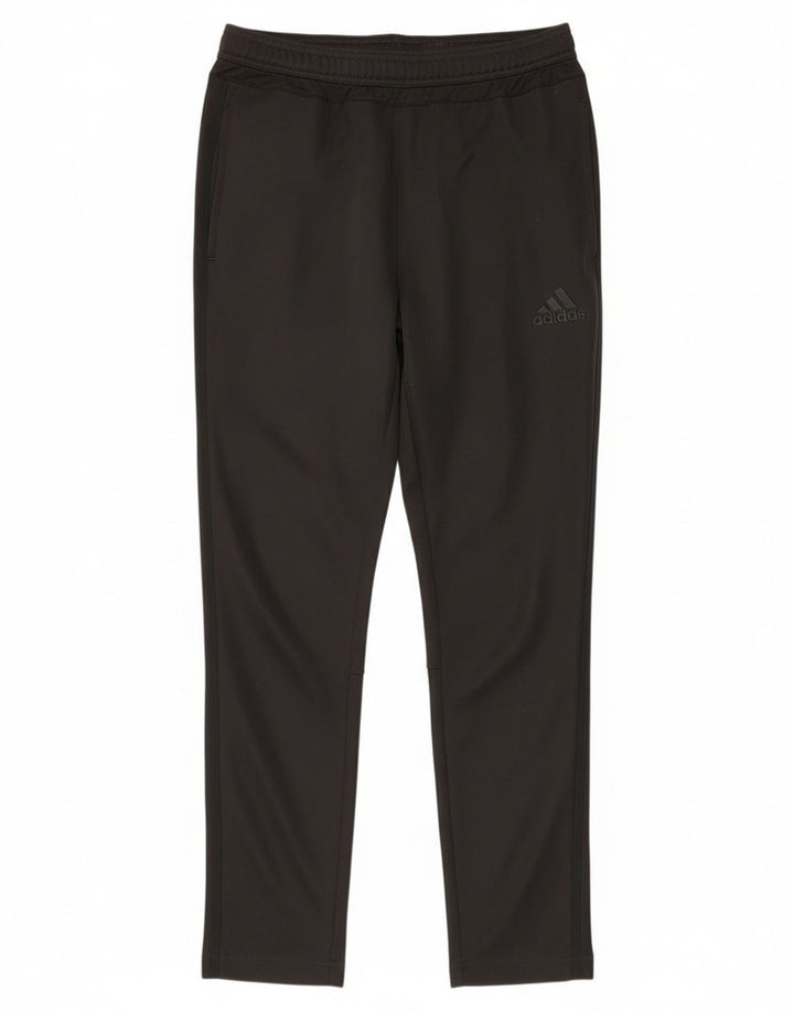 Мужские спортивные брюки Adidas Climacool, большие черные полиэстеровые брюки