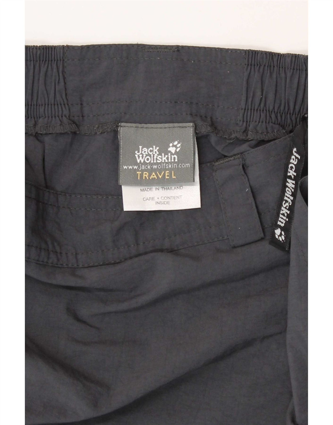 Женские шорты Jack Wolfskin UK 12/14, средний серый полиамид