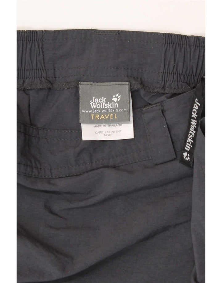 Женские шорты Jack Wolfskin UK 12/14, средний серый полиамид