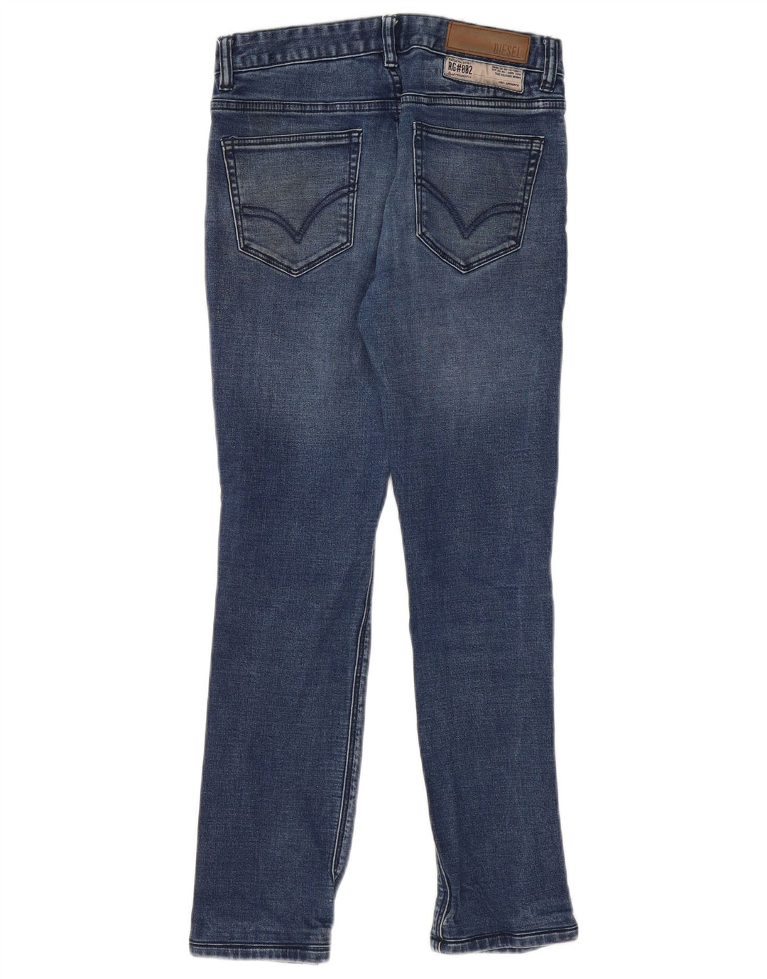 Женские облегающие джинсы DIESEL W28 L28, синий хлопок