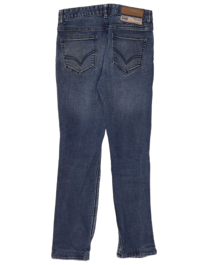 Женские облегающие джинсы DIESEL W28 L28, синий хлопок