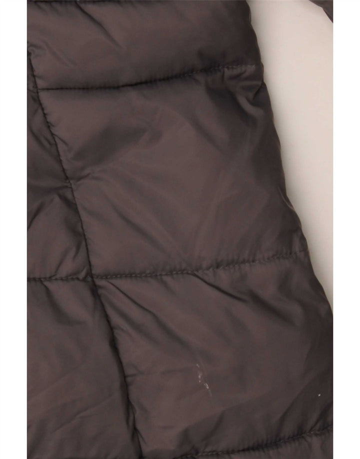 Женское стеганое пальто Marks & Spencer Per Una UK 18 XL серое из полиамида