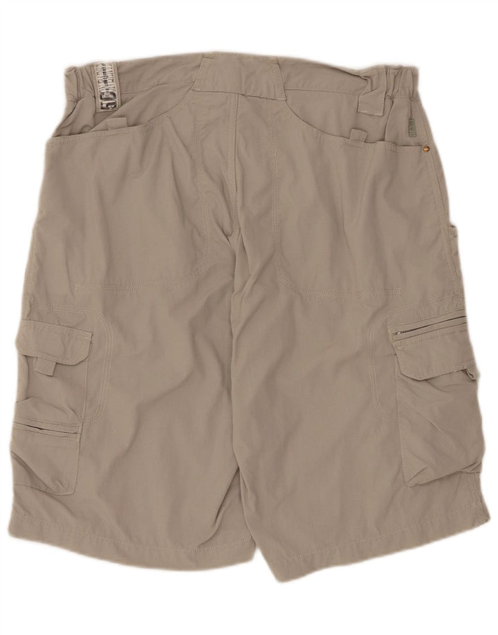 SALEWA Мужские шорты-карго, большие W34, серый нейлон