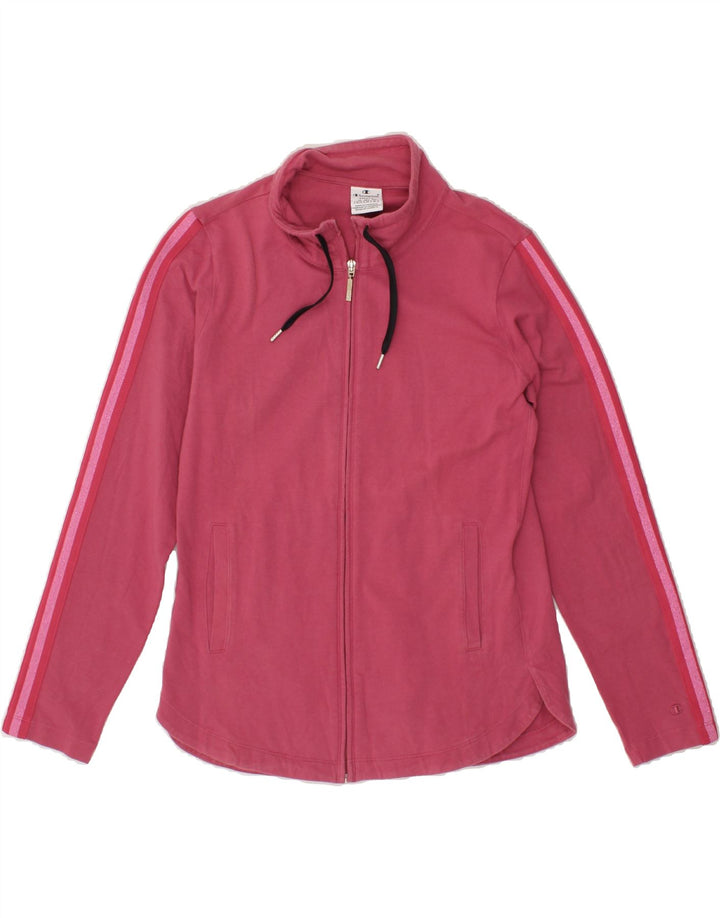 CHAMPION Womens Tracksuit Top Jacket UK 10 Small Pink Vintage Champion and Second-Hand Champion from Messina Hembry 
