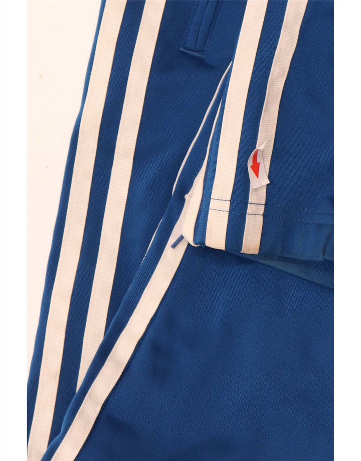 Женские спортивные брюки Adidas UK 14, большой синий полиэстер