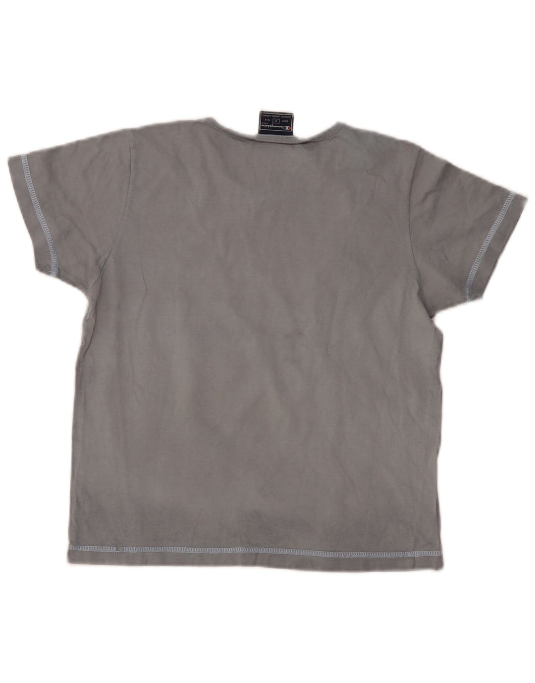 Женская футболка с рисунком CHAMPION Top UK 10, маленький размер, темно-синий, хлопок