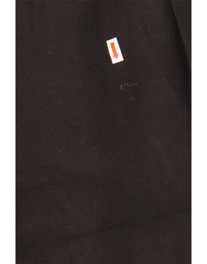 SUPERDRY Женские спортивные брюки Джоггеры UK 12 Средний черный хлопок