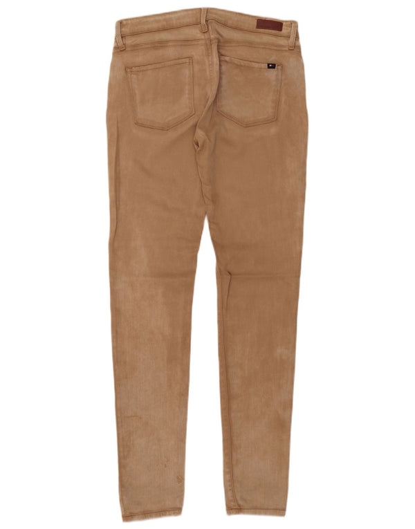 Женские джинсы-джеггинсы скинни TOMMY HILFIGER Como LW W29 L34 бежевого цвета из лиоцелла