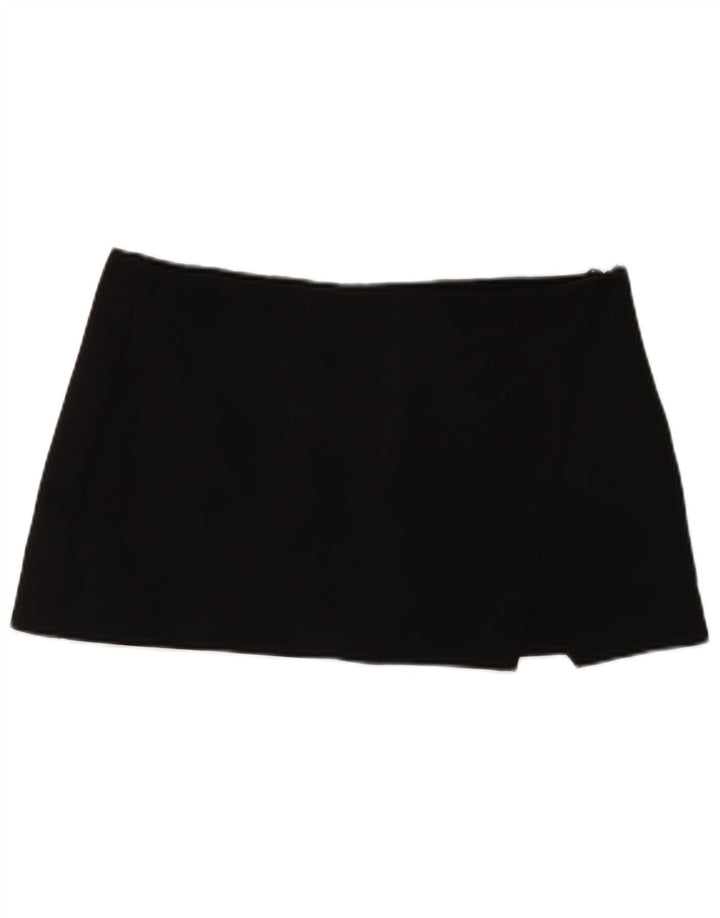 Женская юбка Zara UK 18 XL, черный полиэстер